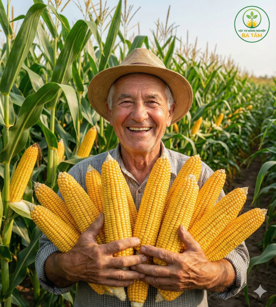 Hạt giống ngô F1 cho bắp to, năng suất cao giúp bà con bội thu